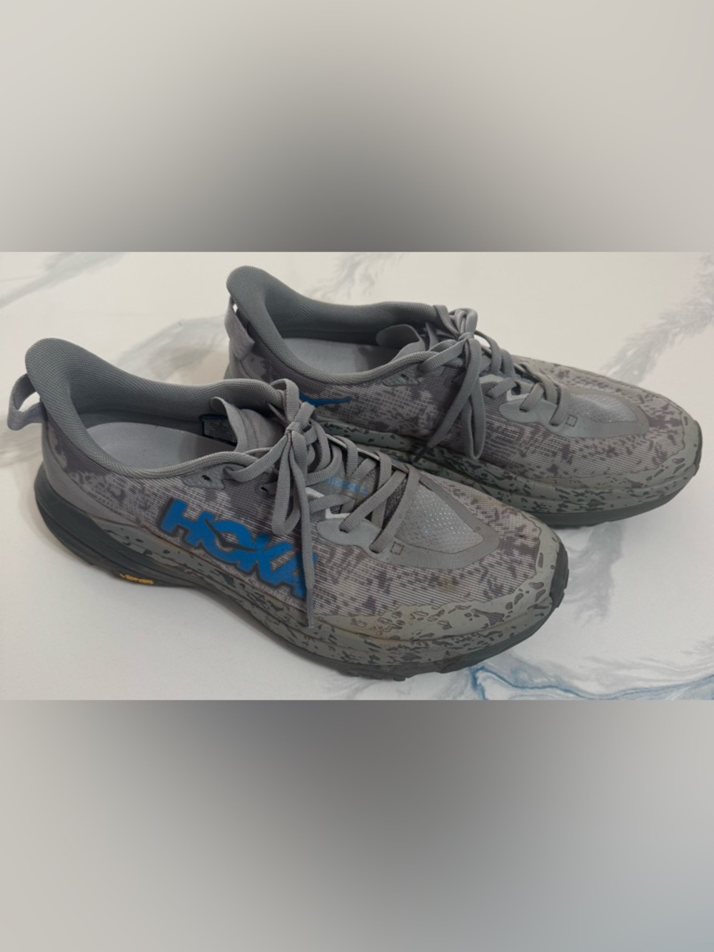 Hoka One One Speed Goat 6 Galactic Gray/Blue Gray